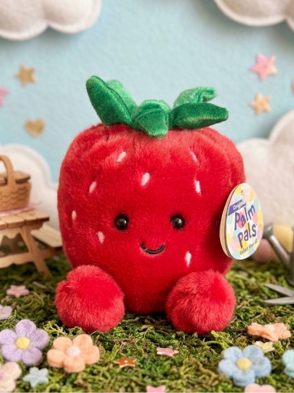 Plush Strawberry Toy - Palm Pals